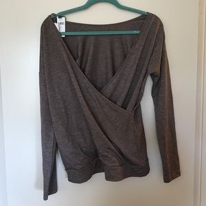 Banana Republic NWT reversible front to back top